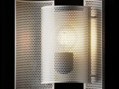 BUTTERFLY PERFORATED Wall Lamp by Northern 3D model