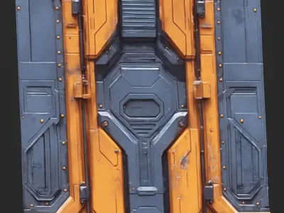 Sci-FI Seamless Texture  Texture 3