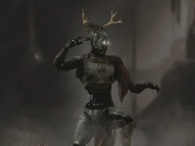 Jimmy from Rebel Moon Low-poly 3D model