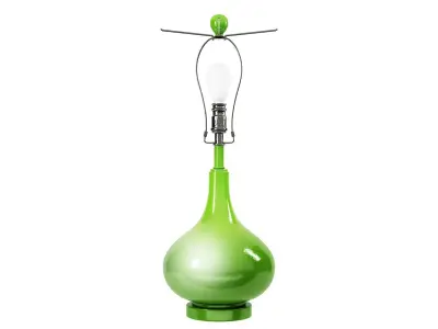 Akeim Glass Table Lamp Low-poly 3D model