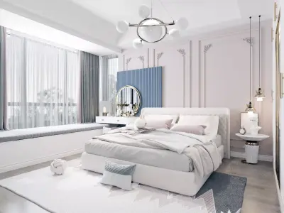 daughters room Janes 3D model