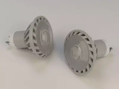 LightingEver 5W GU10 LED Bulb 3D model