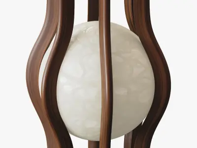 Luminaire floor lamp Bork CL700 Low-poly 3D model