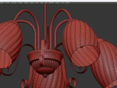 ESCADA Anna Low-poly 3D model