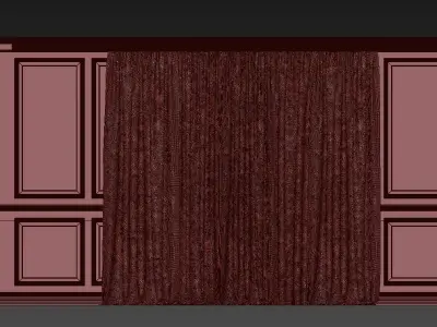 Curtain Set 293 3D model