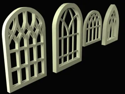 Frame Windows Pack Free 3D model