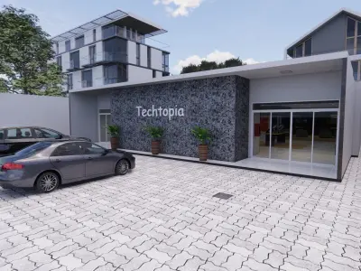 ELECTRONIC STORE DESIGN 3D model