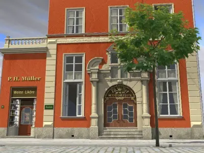 Old house House of kings 3D model