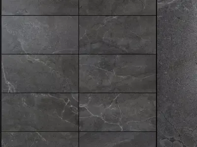 Peronda Lucca Floor Anthracite 600x1200 Set 1 3D model