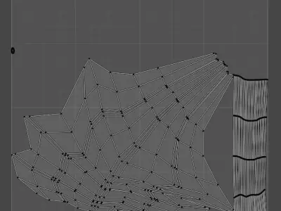 floor lamp  plant-shaped 3D model