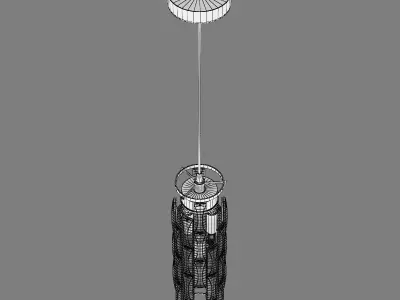 722030 Limpio Lightstar Pendant chandelier 3D model