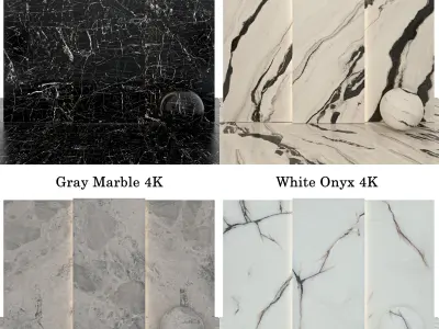 Stone 127 Panda-Niagra-Gray-Onyx Texture