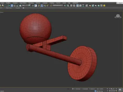LIBRA WALL Low-poly 3D model