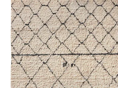 NADIM WOOL RUG 3D model