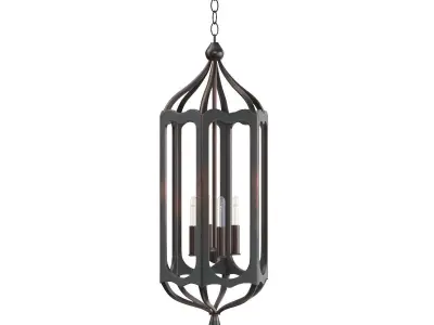 Tablet Pendant Light PBR 3D model