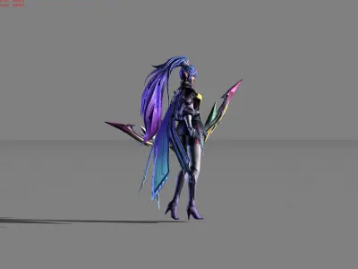 Miya Atomic Pop Miya Low-poly 3D model