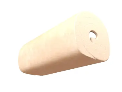 Swiss Roll v1 007 Low-poly 3D model