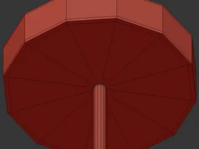 Recommend light fixture with three circles hanging from ceiling 3D model