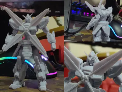 Nether Gundam Redesign 3D print model