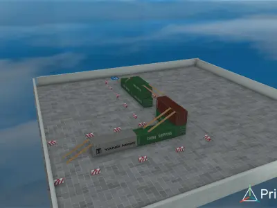 Level 2 3d environment  Free 3D model
