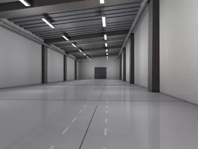 Warehouse 3D model 13
