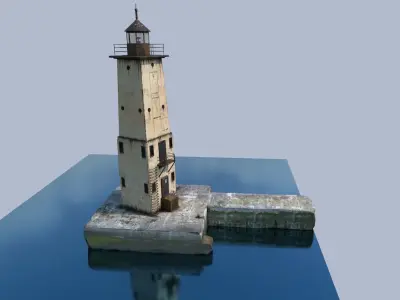 Old Lighthouse  3D model