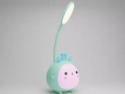 Cute study lamp 3D Model 3D model