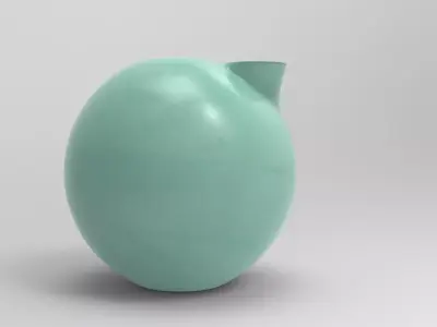 Lue Vase Low-poly 3D model