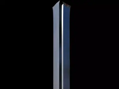 111 Murray Street - NYC Low-poly 3D model