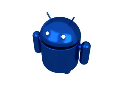 Android Robot v1 008 Free low-poly 3D model