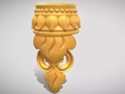 3D Print Ready Jewelry Component 3D model