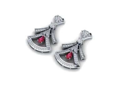 bvlgari earring Texture