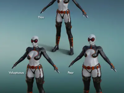 Silent Slayer For G8F 3D model