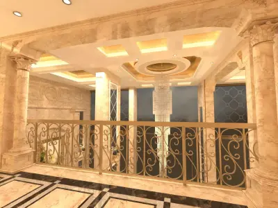 classic  Entrance 3D model