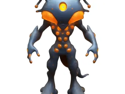 Cosmic Critters Collection 3D print model