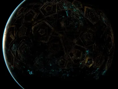 Planet Asgard 12K 3D model