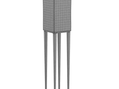 Modern floor Lamp 3D model