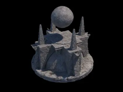 Ancient Ruin Kit - 40 plus Elements 3D model