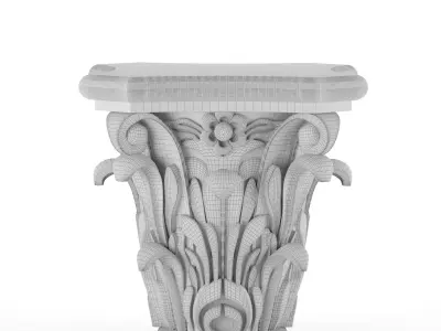classic column 3D model