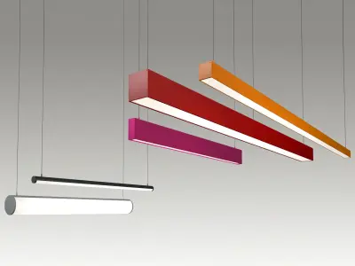 Lighting fixtures 3D model