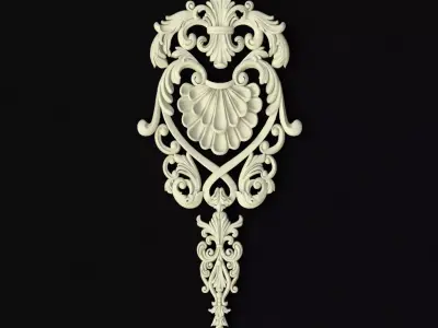 dekor ornament 3D model 151