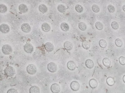 Shiny Worn Metal Studs PBR Seamless Texture