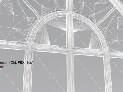 Arch Window 3D model