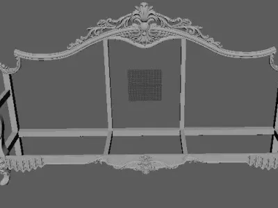 sofa  High quality 3d models for processing on a cnc machine 3D model