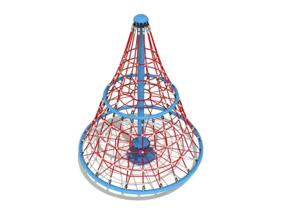 Rope Climber Kids Play Equipment 3D model