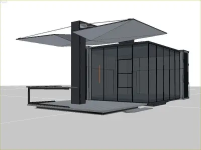 coffee shop 3D model