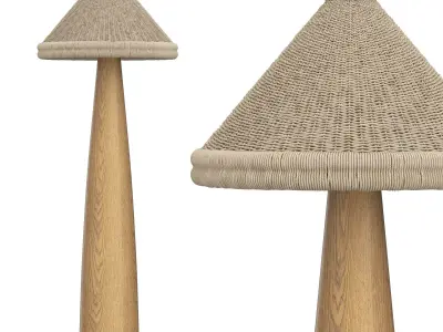 Canela Floor Lamp 3D model