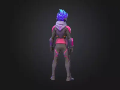 Cyber Ninja Modern 3D print model
