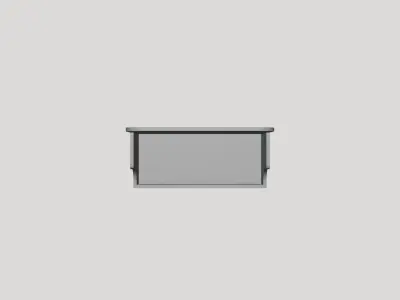 Single Product Display Stand - Geometry Only No Textures 3D model