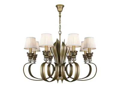 783081 Antiqua Lightstar Chandelier 3D model